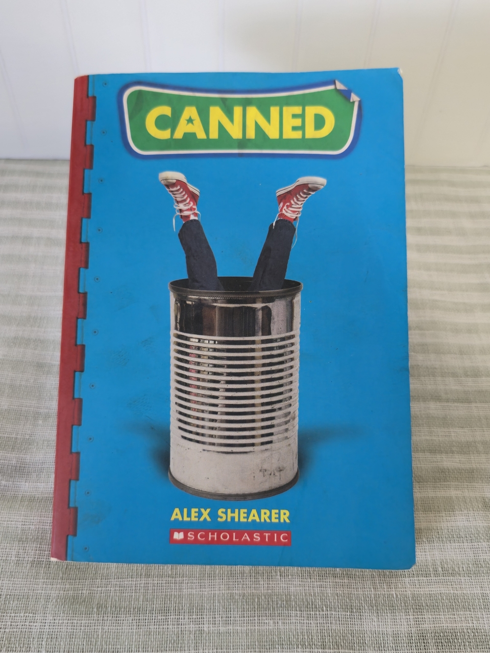 Scholastic - Canned Title Page in Black and Cream